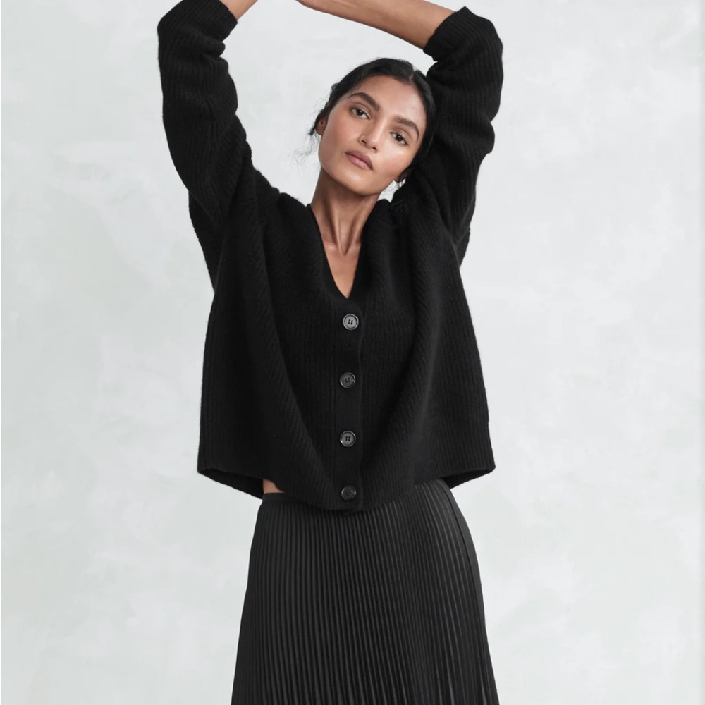 Jenni Kayne Black Cardigan Sweater
